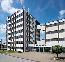 Het hoofdkantoor van Schmersal in Wuppertal
